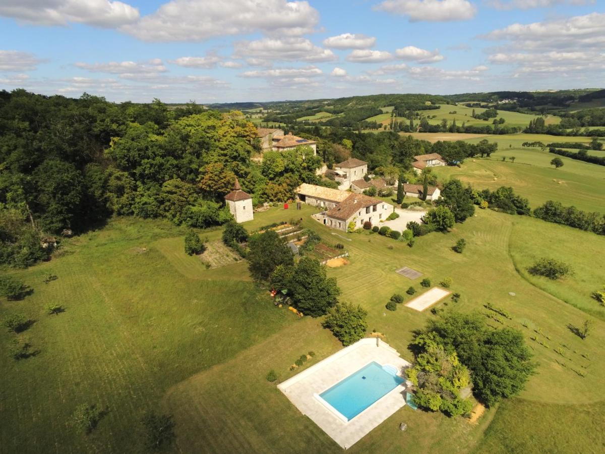 Les Collines Du Quercy Blanc Villa Castelnau-Montratier Exterior photo